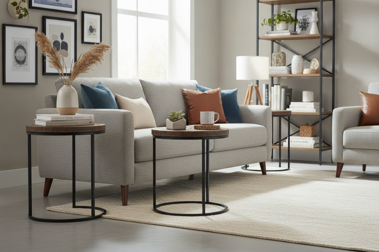 I Found a Side Tables Living Room Set of 2 That Doesn't Look Cheap