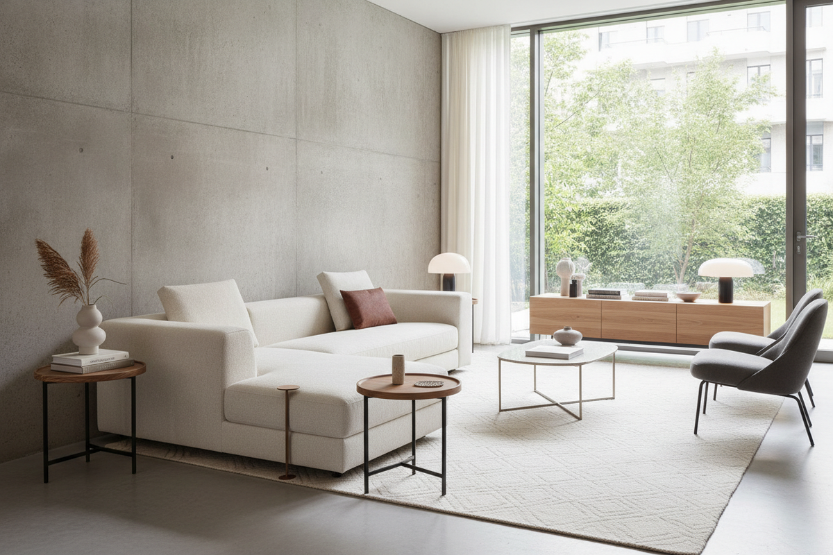 The 3-Inch Rule for Spacing Your Couch and End Tables