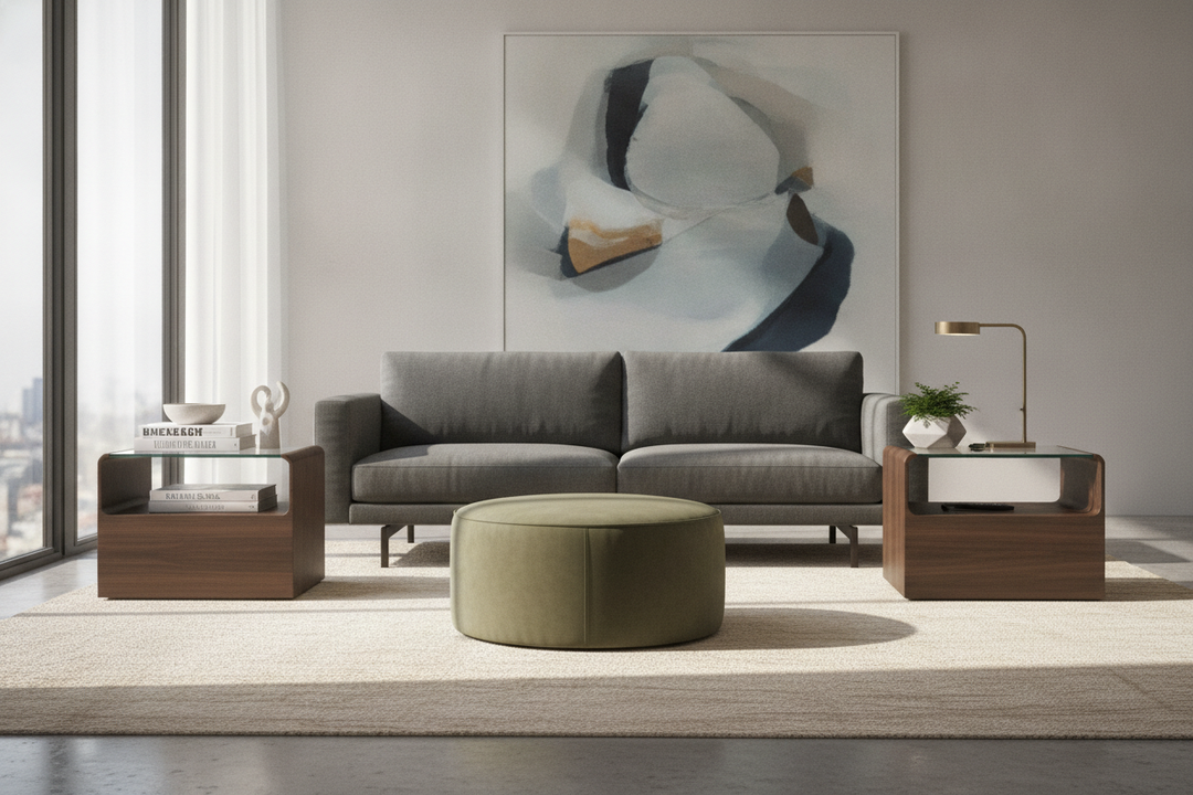 Stop Sacrificing Surface Area for Sleek Modern End Tables