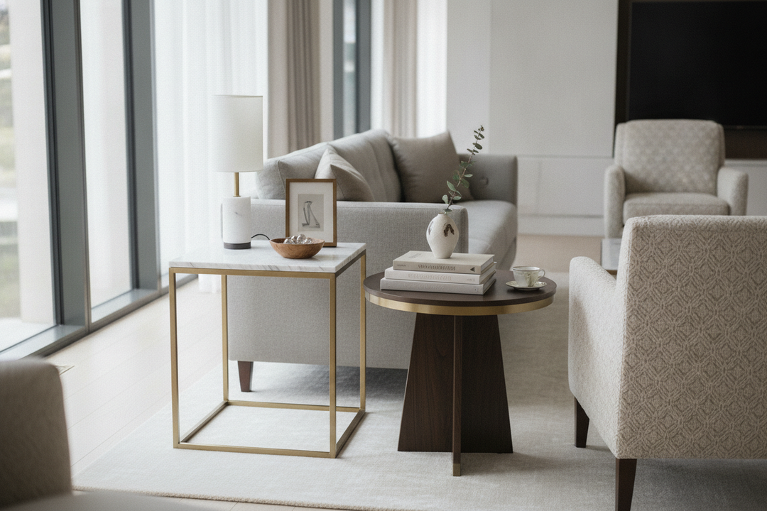 Your End Table Accents Look Like a Yard Sale (Let's Fix It)