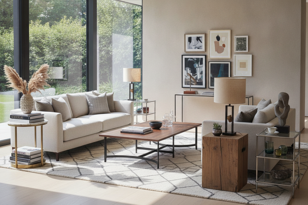 Matching Sets Are Dead: How to Mix End Table Styles Properly