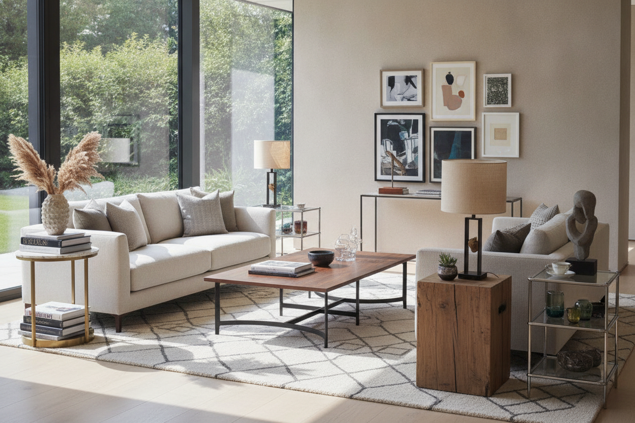 Matching Sets Are Dead: How to Mix End Table Styles Properly