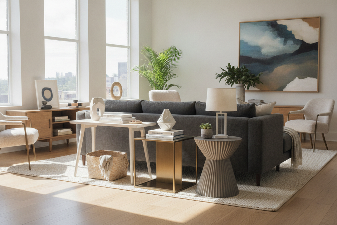 Can At Home End Tables Actually Pass for Designer Furniture?