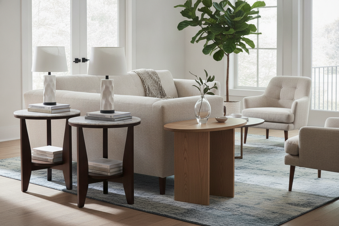 Wait, Do You Actually Need One or Two End Tables?