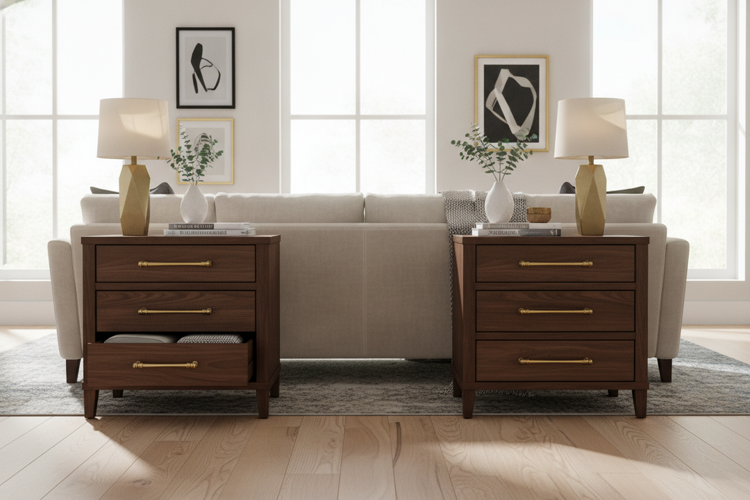 The Hardware Trick for Buying Amazon End Tables With Drawers
