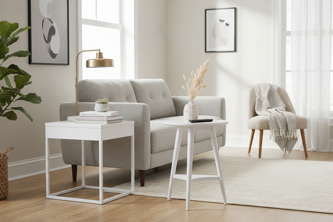 The Truth About That Viral White End Table Amazon Keeps Pushing