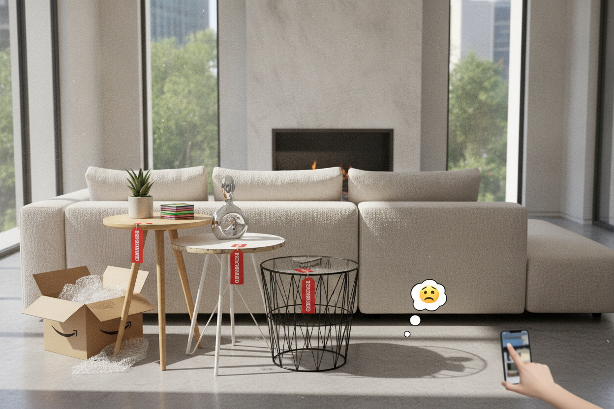 I Bought the Top Round End Tables Amazon Recommended (Big Mistake)