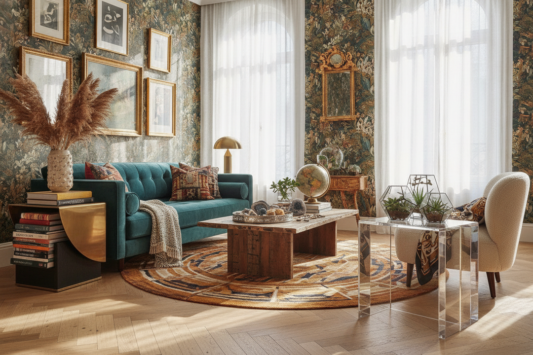 How to Style Unique Side Tables (Without Looking Like a Thrift Store)