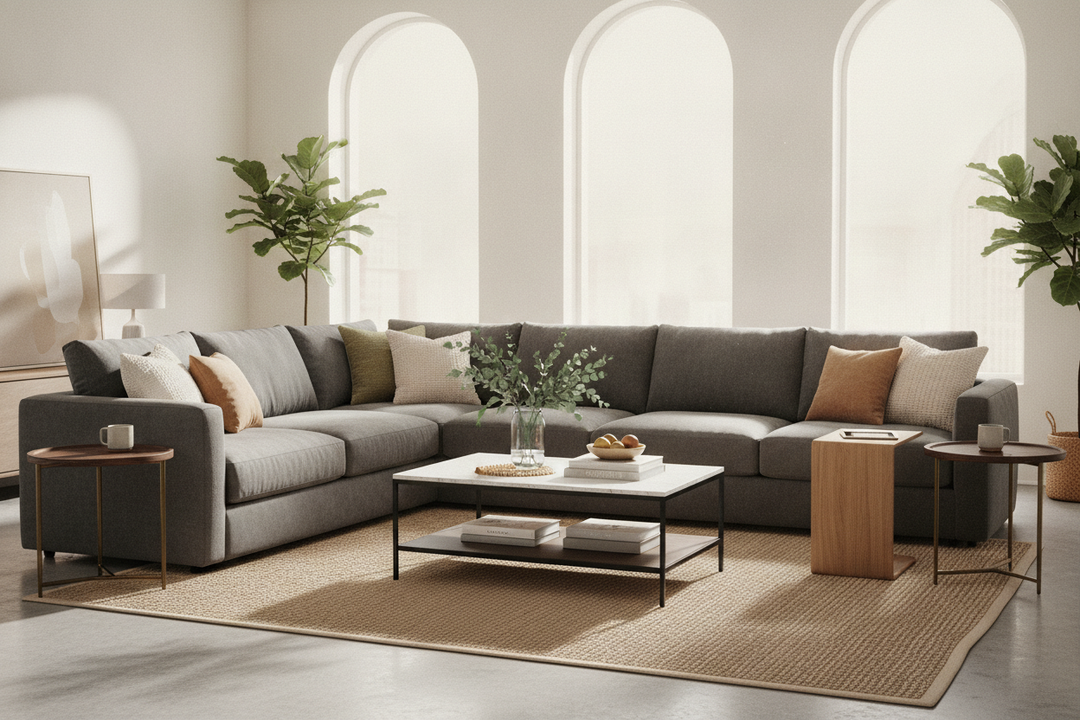 Why Your Deep Couch Needs Small Tables for Lounge Setups