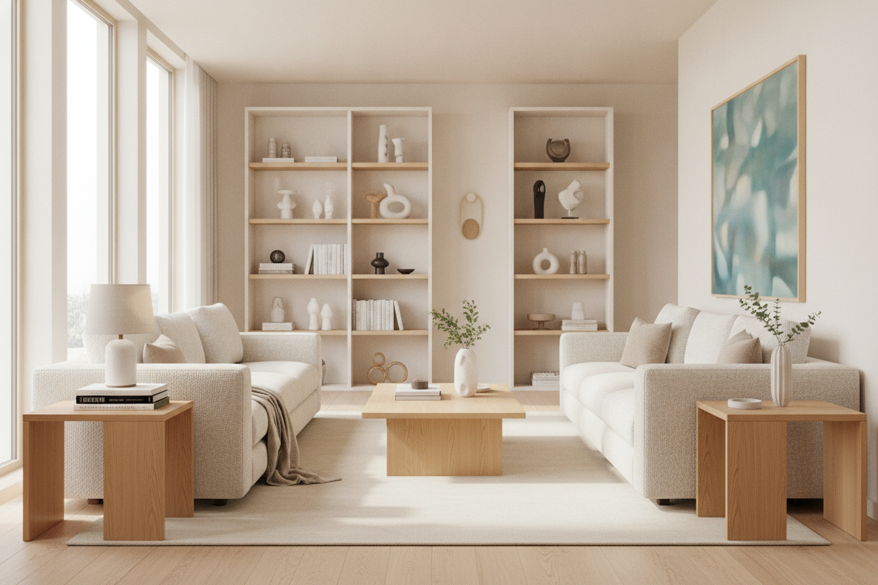 Stop Squeezing Past Your Sofa: Narrow Side Tables for Living Room Flow