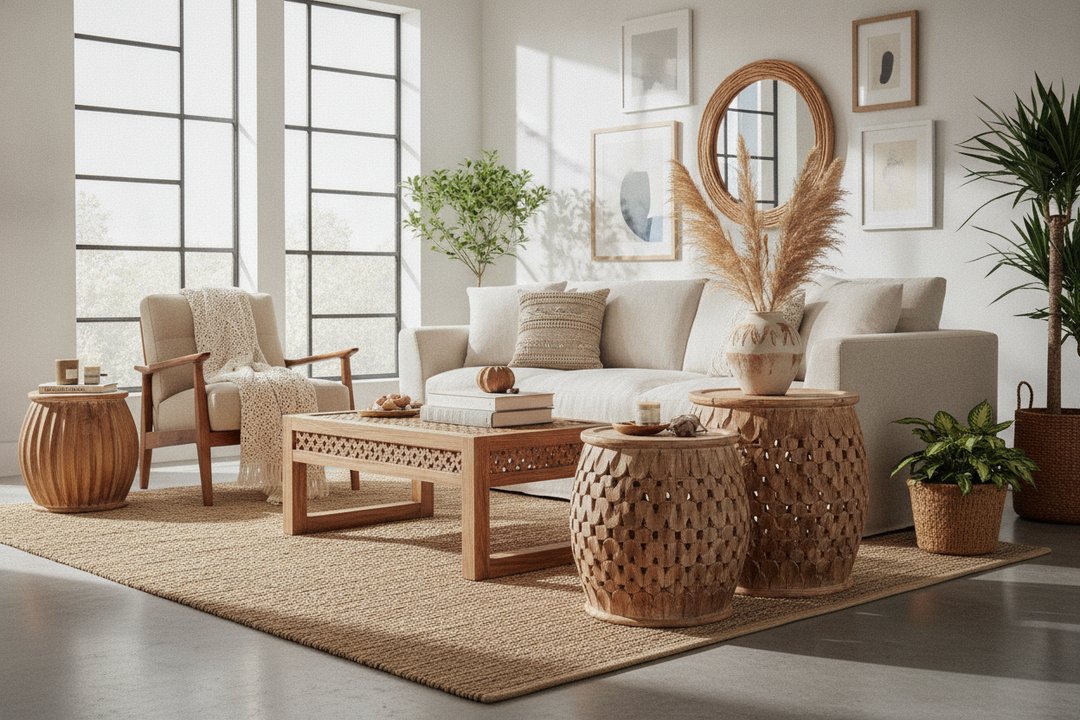 The Truth About Those Carved Wood World Market Side Tables