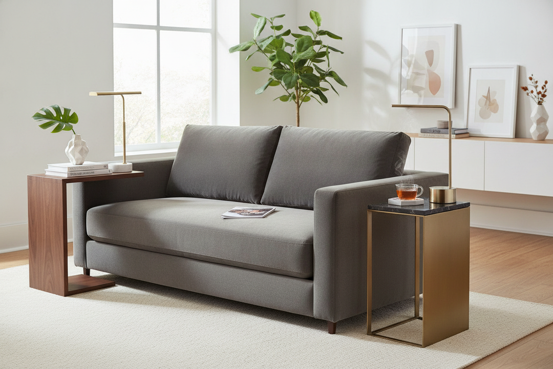 Does Anyone Make a Short Narrow Side Table for Low Sofas?
