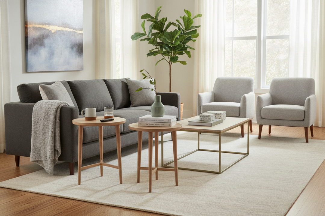 The 'Drink Reach' Rule: Using Small Tables for Room Layouts