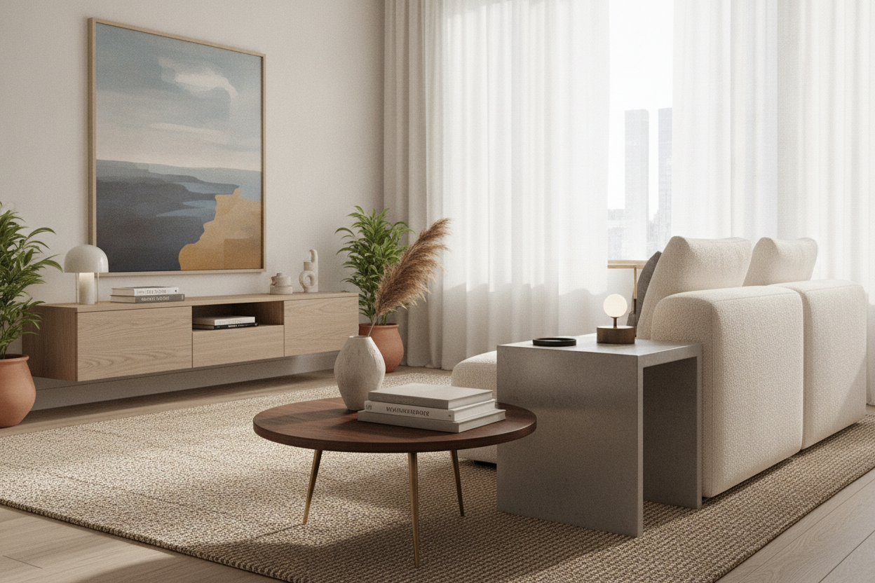 I Finally Found a Very Low Side Table That Doesn't Look Like a Footstool