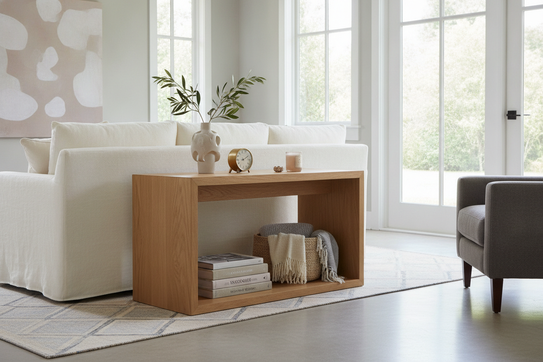 Why I Swapped My Bulky Cabinets for an Open Table Side