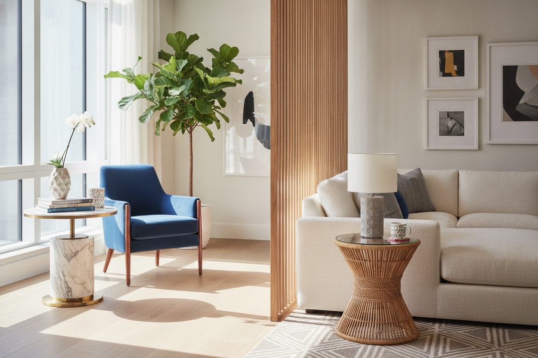 Family Room vs. Formal: Choosing a Side Table for Drawing Room Use
