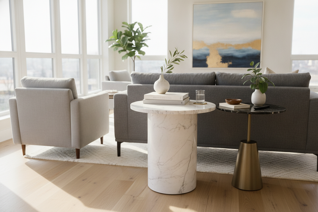 The Cold, Heavy Truth About Buying a Marble Side Table