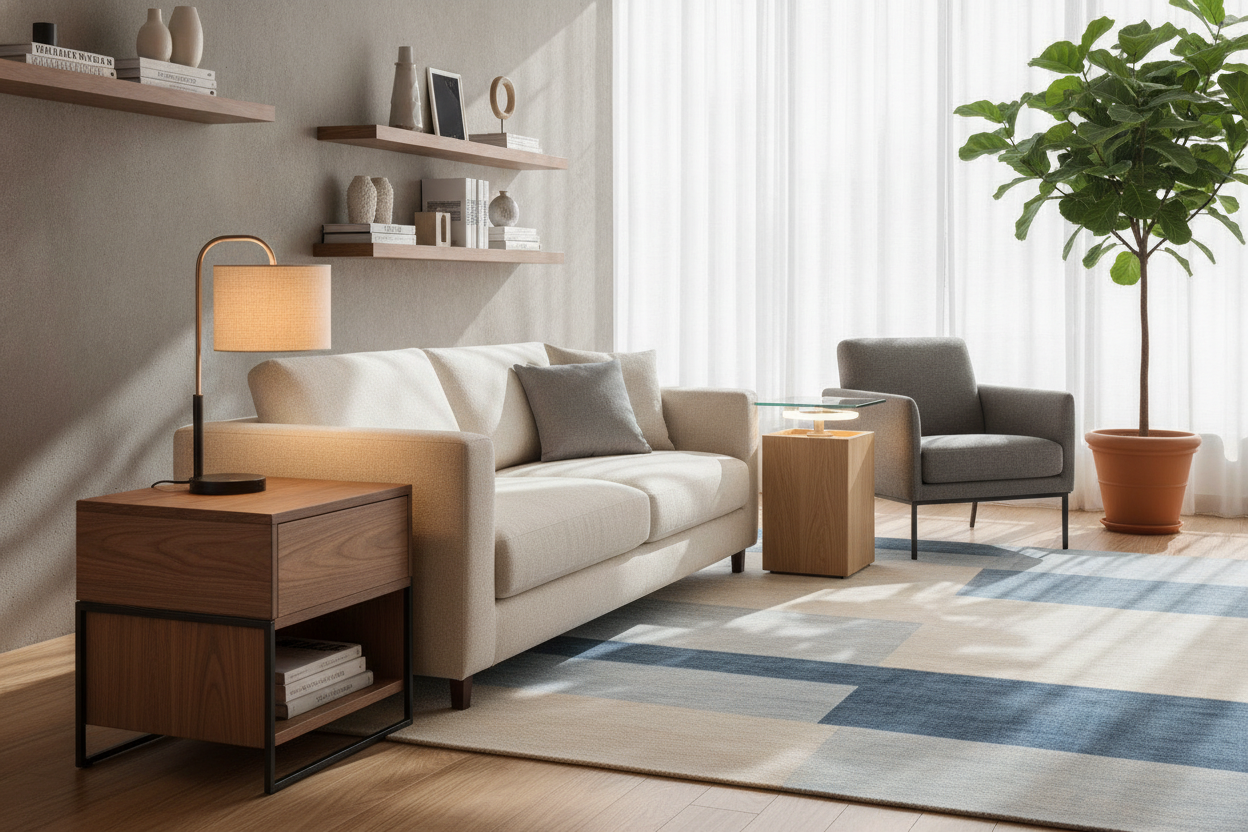 I Finally Caved and Bought a Side Table With Light (Here's Why)