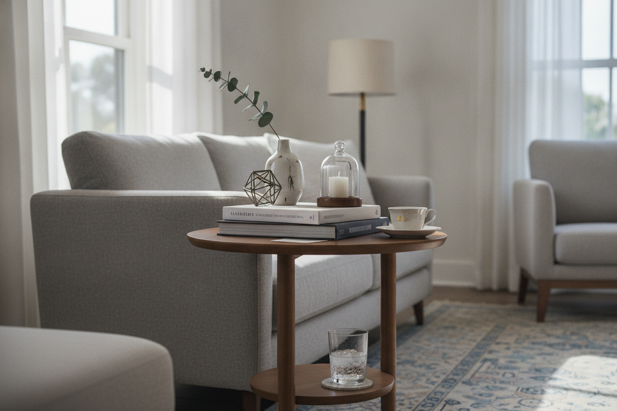 Your Side Table Decor Is Taking Up Too Much Drink Space