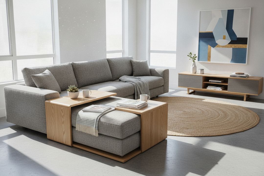 Your Sectional Is Awkward Because It Needs L Shaped End Tables