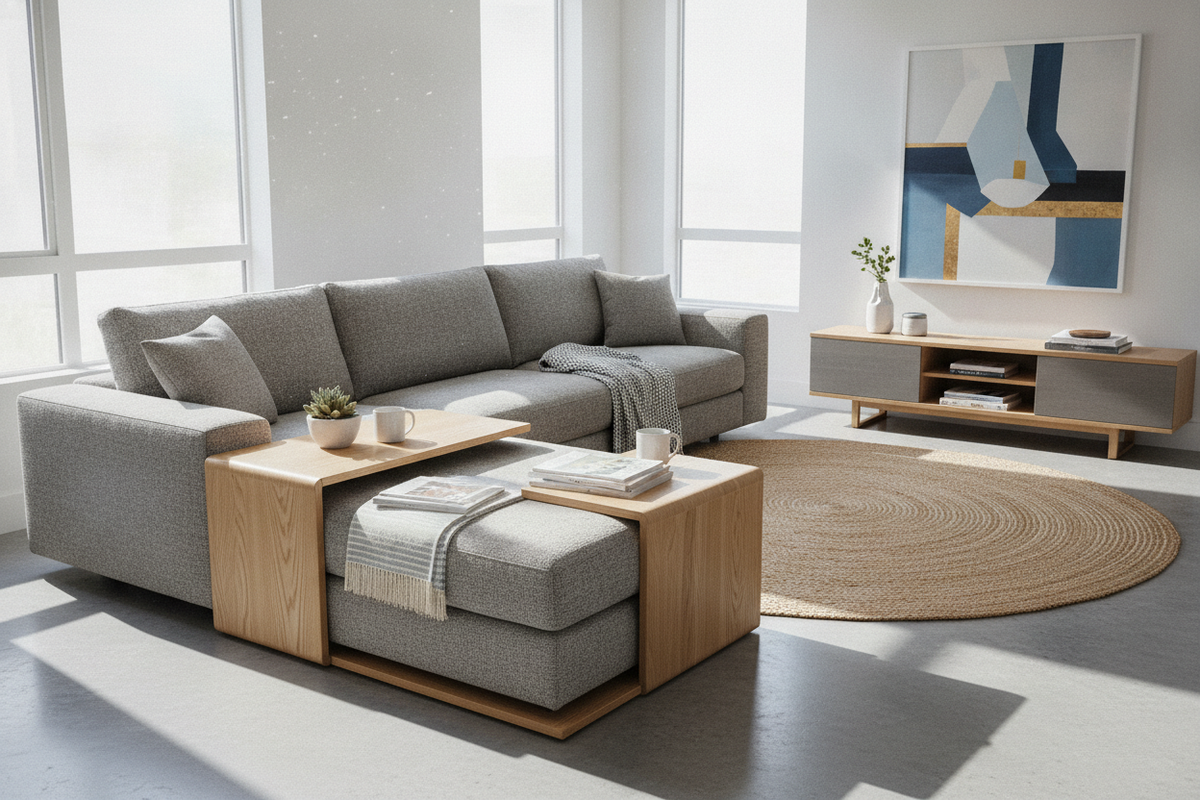 Your Sectional Is Awkward Because It Needs L Shaped End Tables