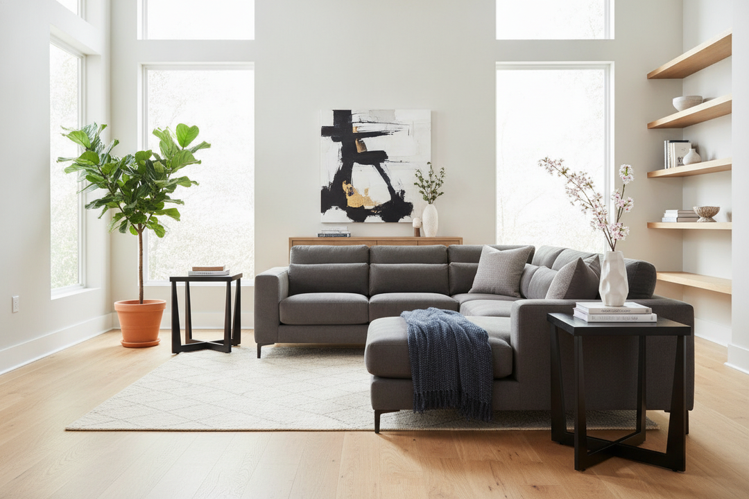Too Much Wood? Why a Black and Oak Side Table Saved My Living Room