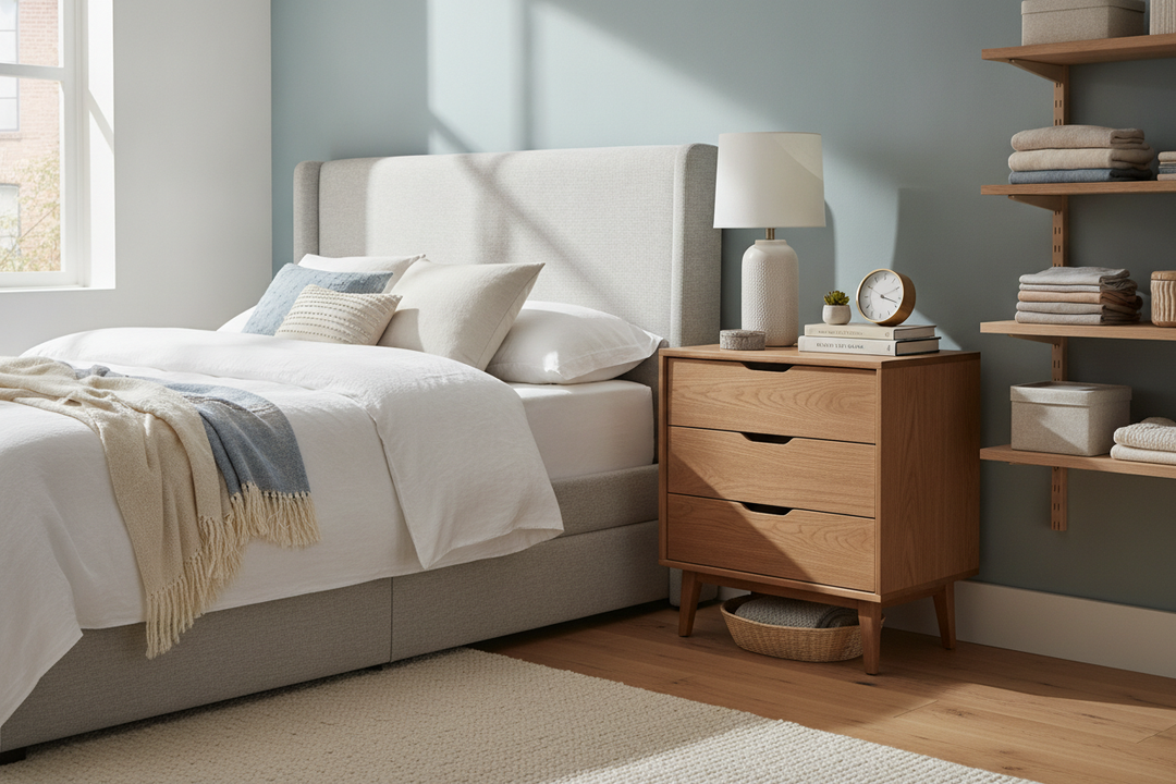 How a Side Table Dresser Fixed My Chronically Cluttered Bedroom