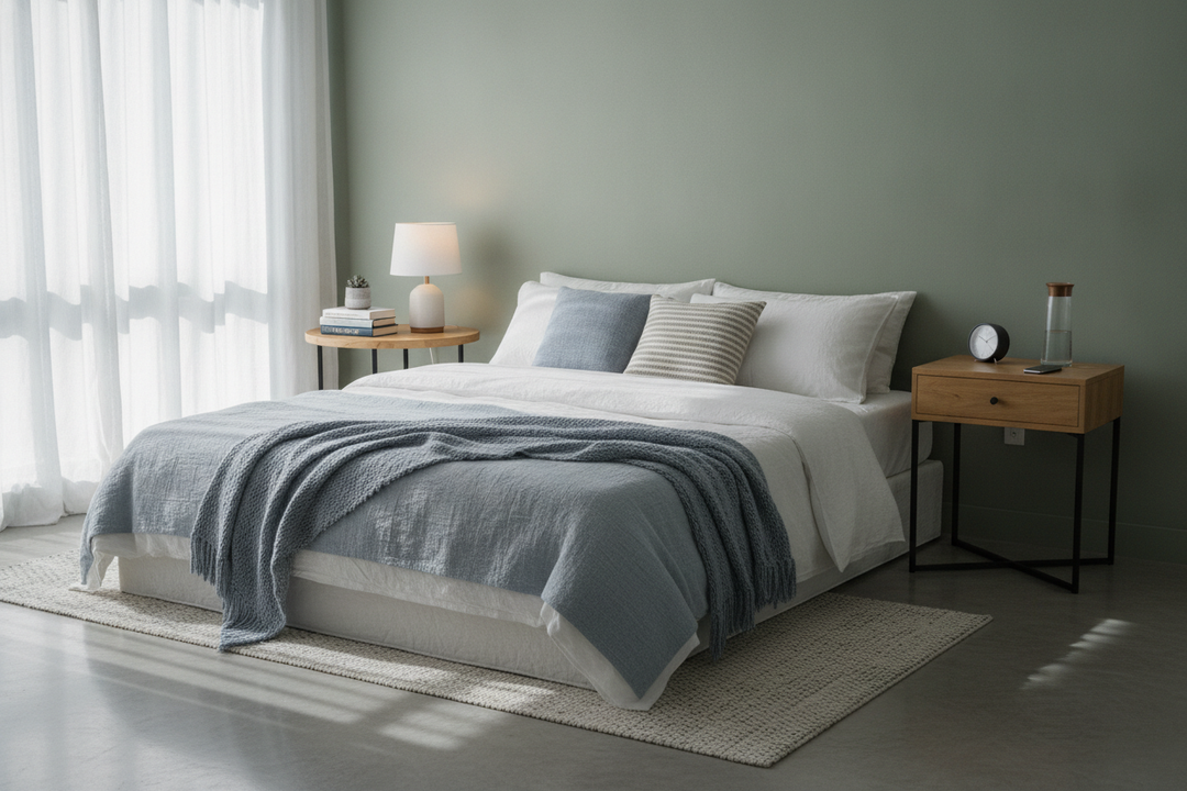 Why an End Table Bedroom Swap Beat Buying New Nightstands