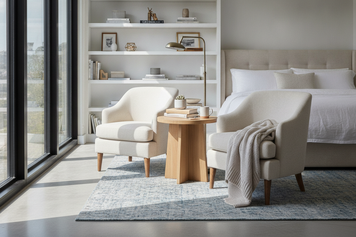 I Finally Turned My 'Clothes Chair' Into Real Bedroom Chairs and Table