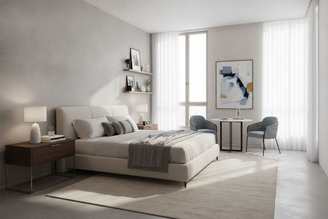 The 3 Rules for Designing a Bedroom With Table Layout