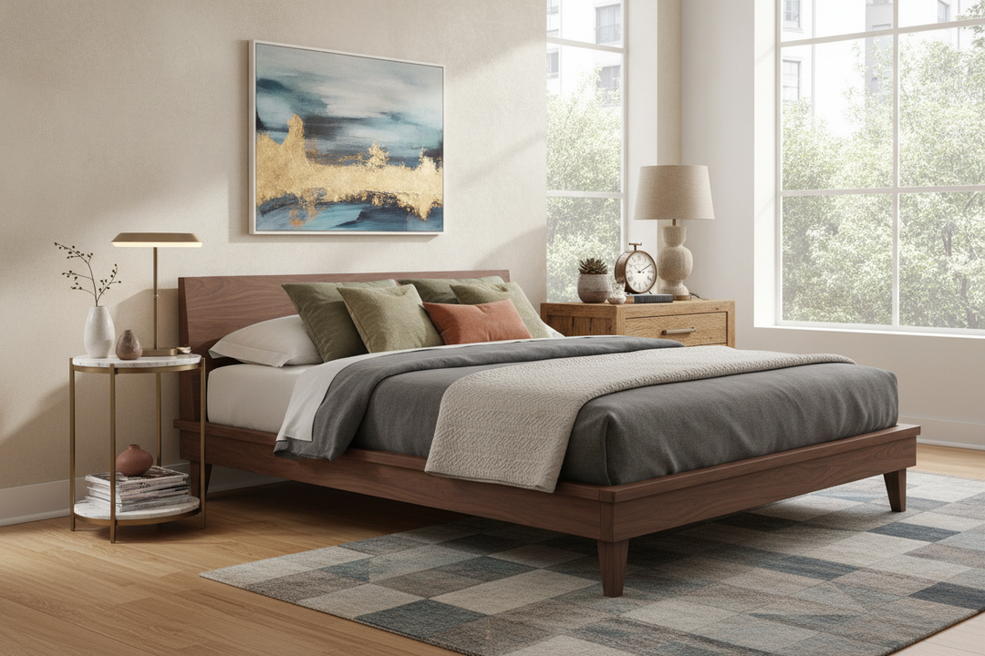 Why Your Bed Frame and Side Tables Look Awkward Together