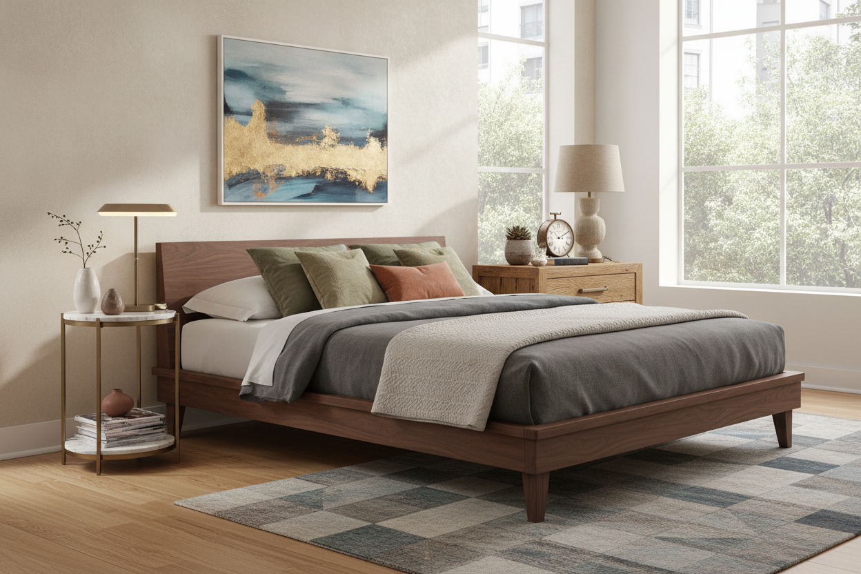 Why Your Bed Frame and Side Tables Look Awkward Together