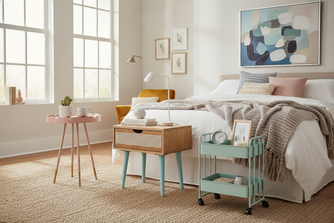 I Searched 'Cute Side Tables for Bedroom' So You Don't Have To