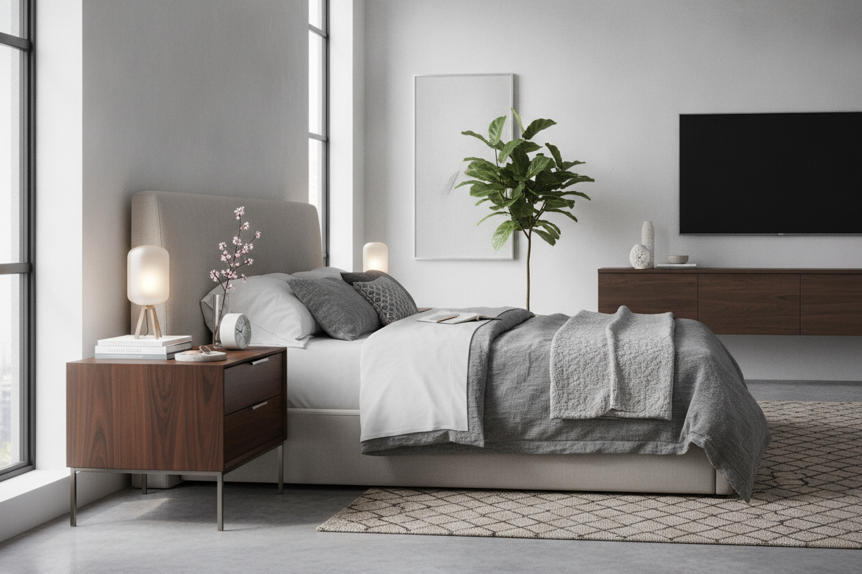 Your Modern Style Bedside Table Has a Shallow Drawer Problem
