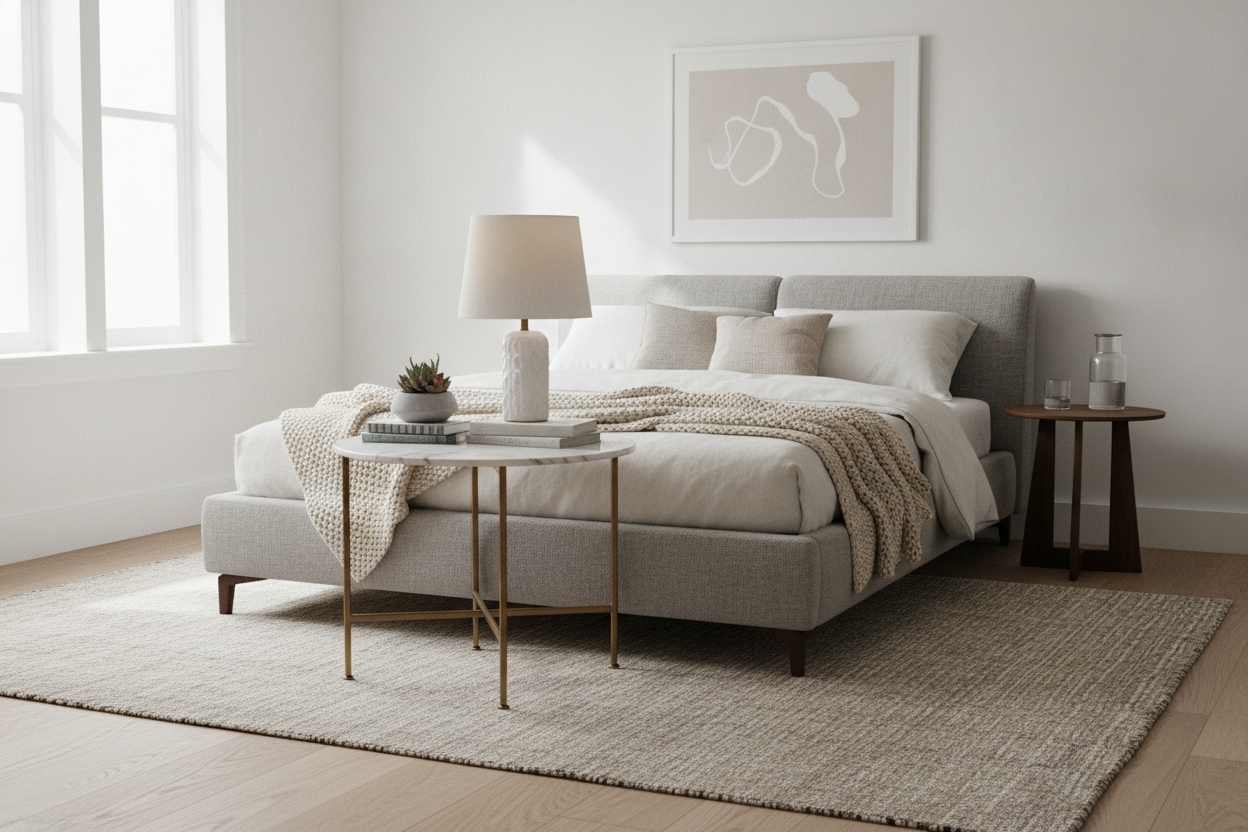 The Only Time You Should Actually Buy a Circular Bedside Table