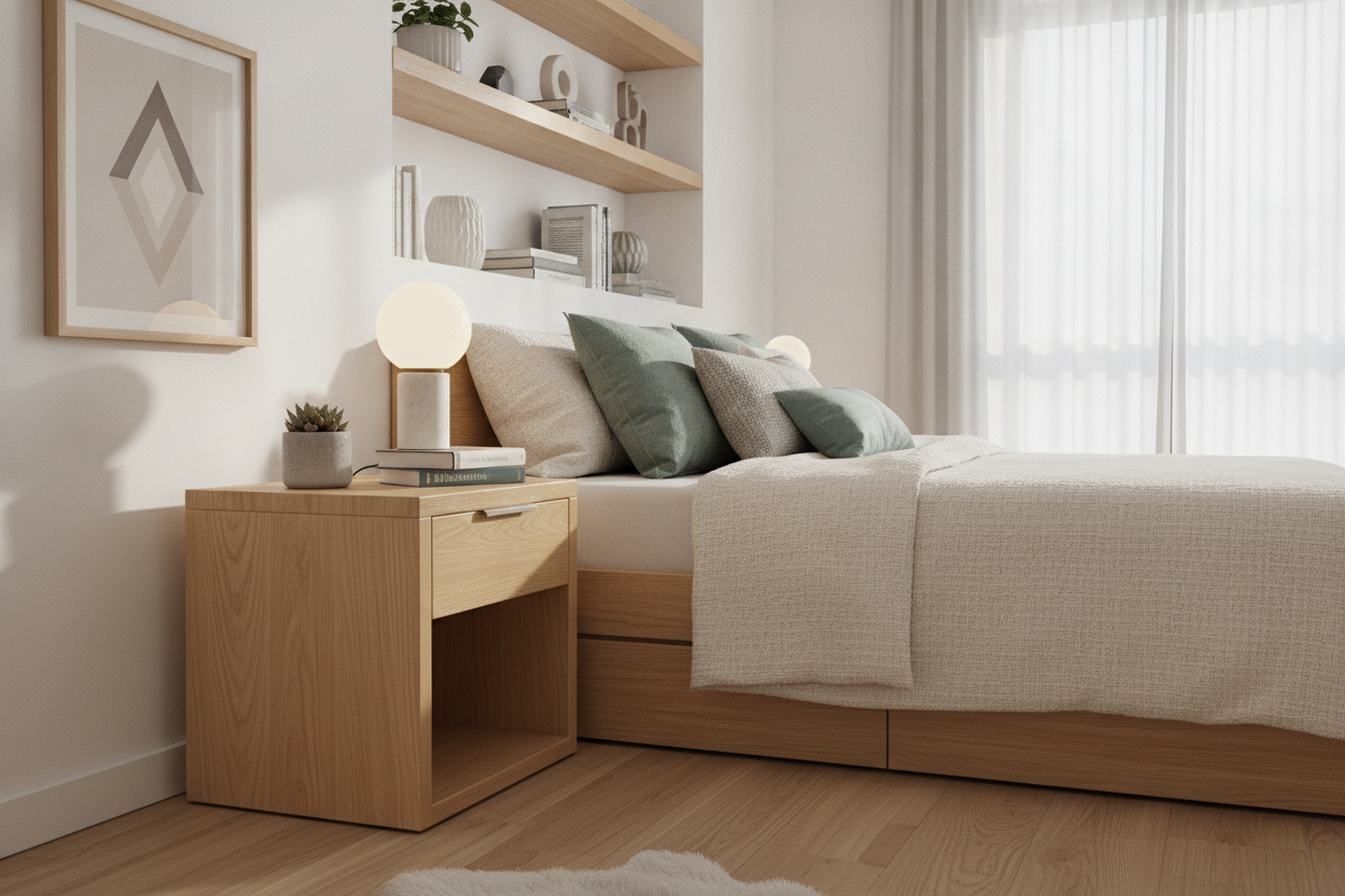 My $40 DIY Bedside Table Actually Looks Like Real Furniture
