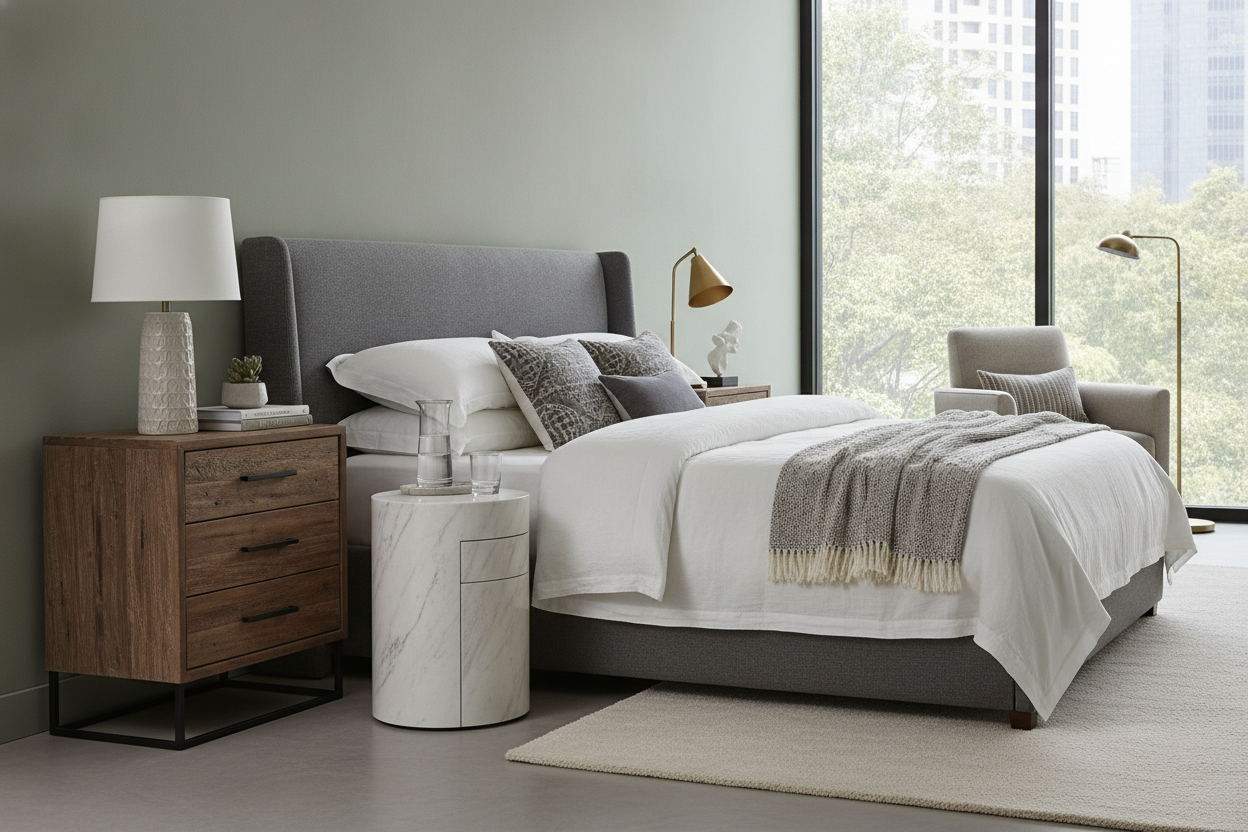 Why a Matching Bedside Table Set 2-Pack Makes Your Room Look Generic