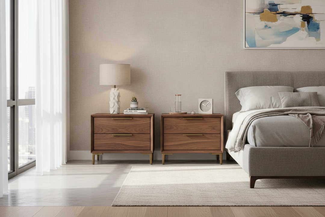 Are Contemporary Wooden Bedside Tables Actually Hard to Match?