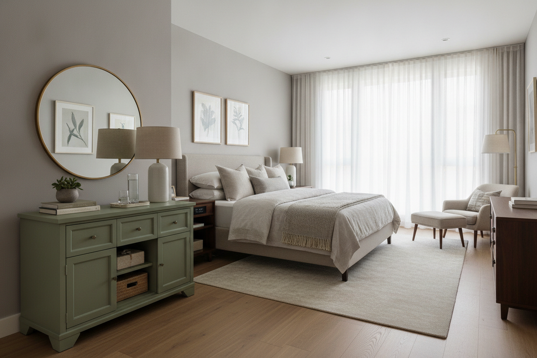 Stop Putting Tiny, Cute Bedside Tables in Your Guest Room