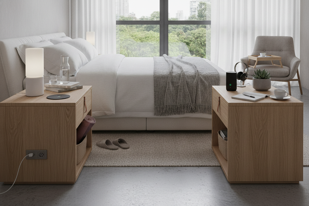 Is Your Bedside Tables Snooze Station Actually Functional?