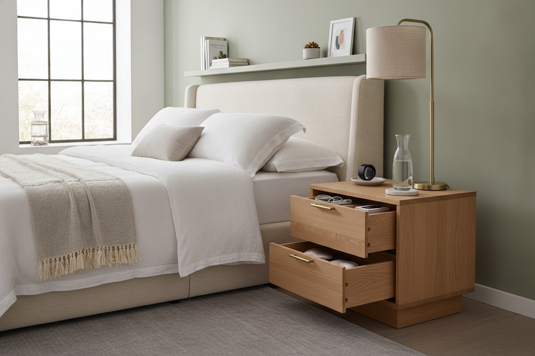The Junk Drawer Cure: Why I Chose a Small Drawers Bedside Table