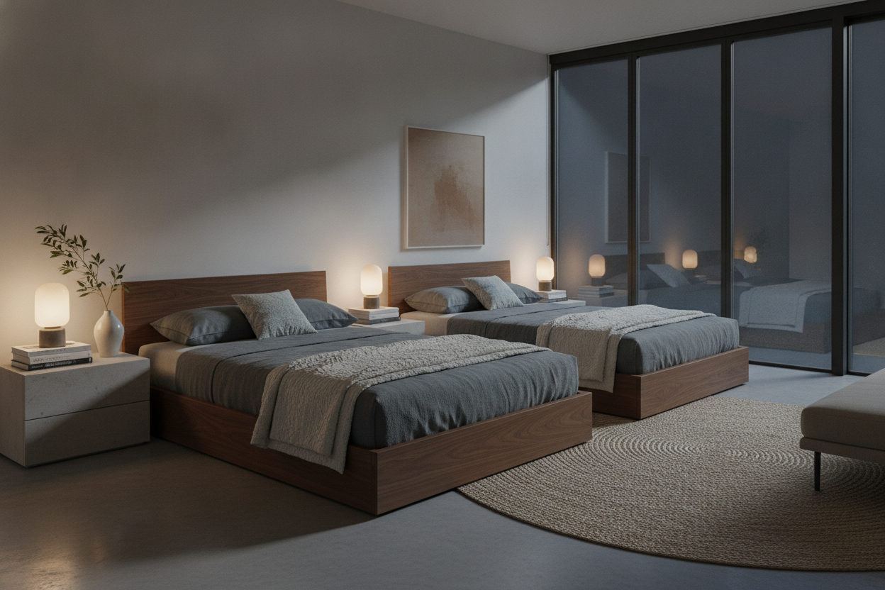 How to Buy Low Nightstands Without Making Your Room Look Like a Dollhouse