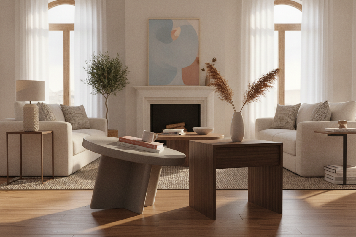 Your Wobbly Living Room Side Table Furniture Is Ruining the Vibe
