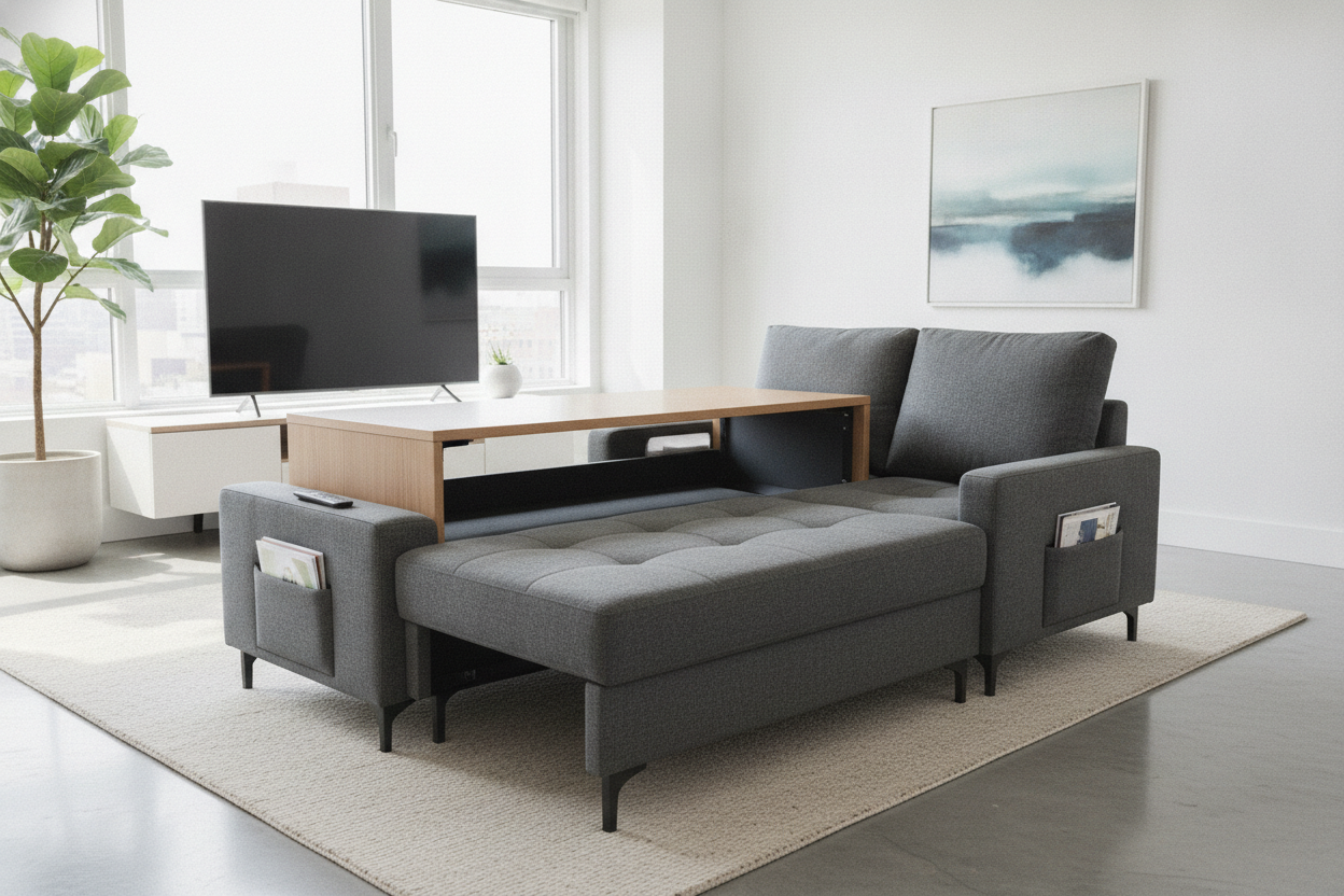 I Bought That Couch Turns Into Table So You Don't Have To