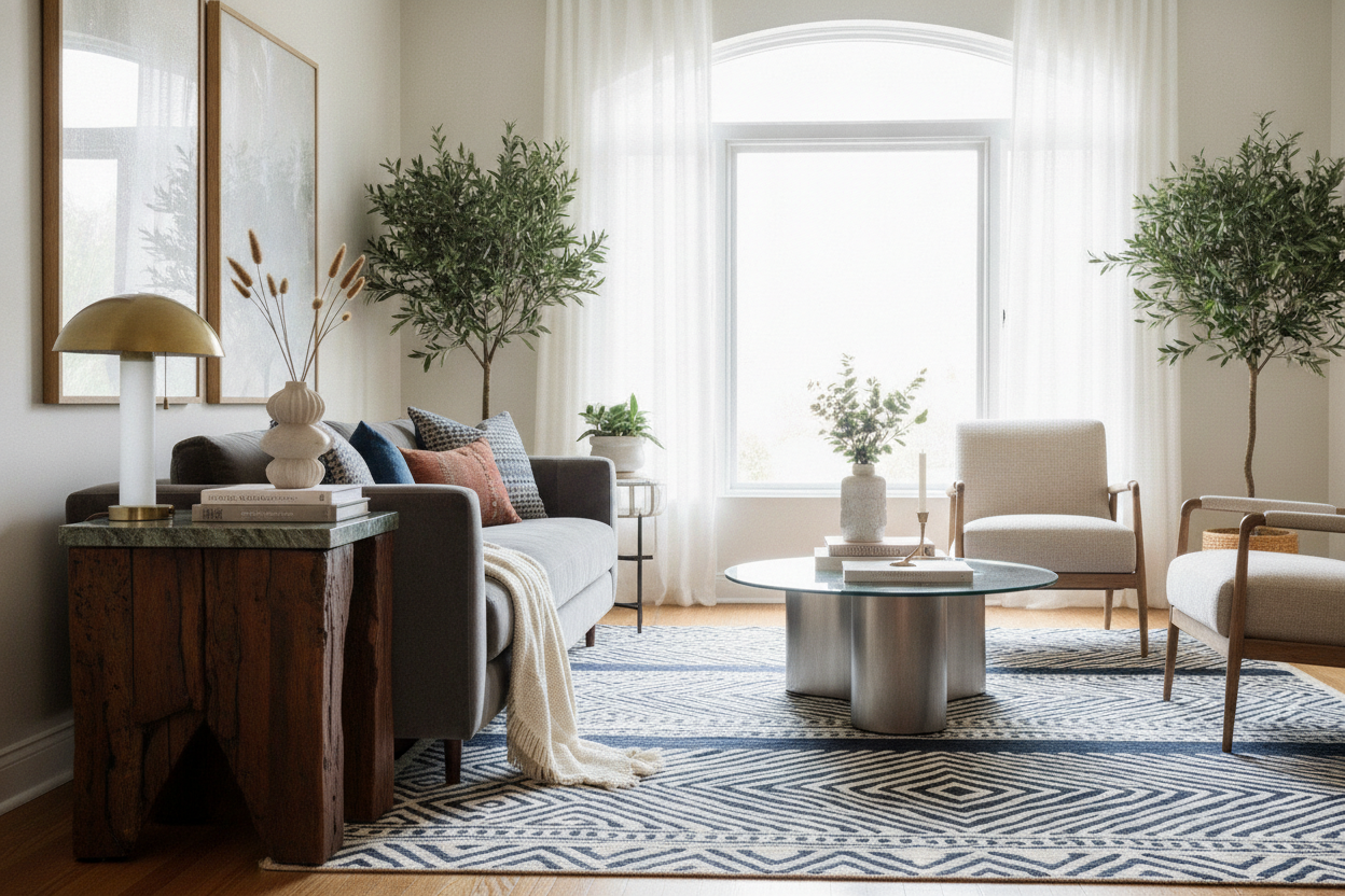 The Best Accent Table Won't Match Your Sofa (And That's the Point)