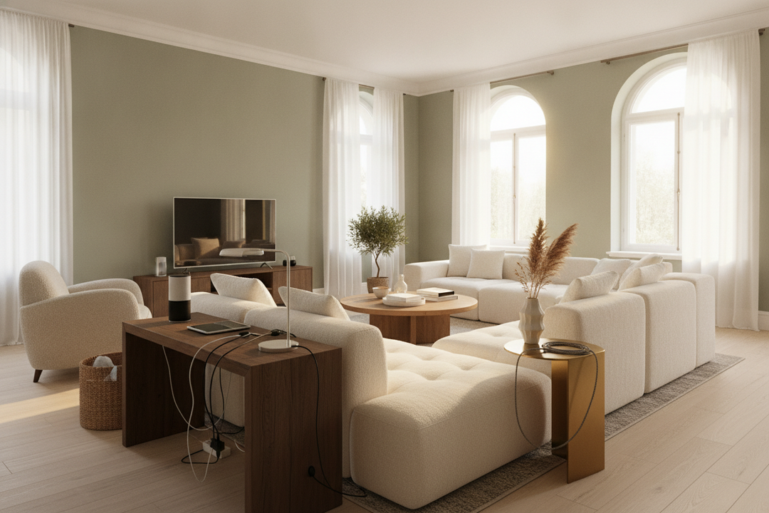 Your Couch End Table Ideas Are Failing the 'Cord Test'