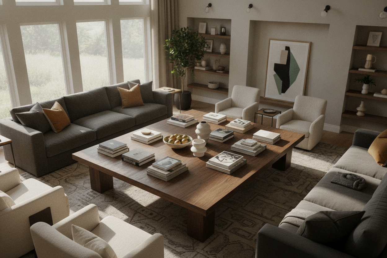 Your Massive Living Room Table Is Making Your Space Look Tiny