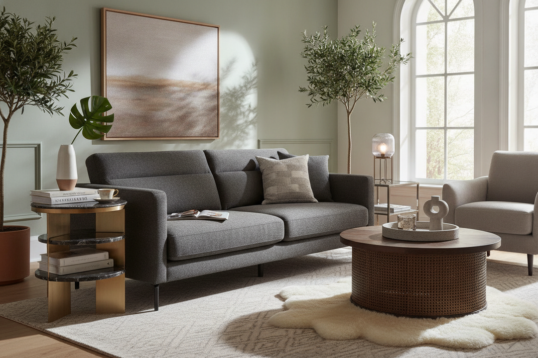 Living Room Accent Table Ideas That Make a Basic Sofa Look Expensive
