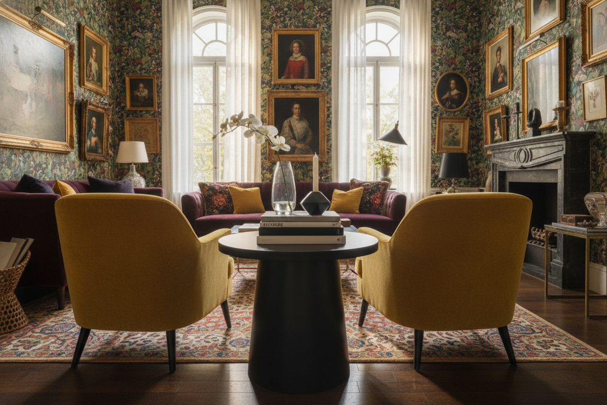 Why a Black Round Accent Table is the Ultimate Decor Palate Cleanser