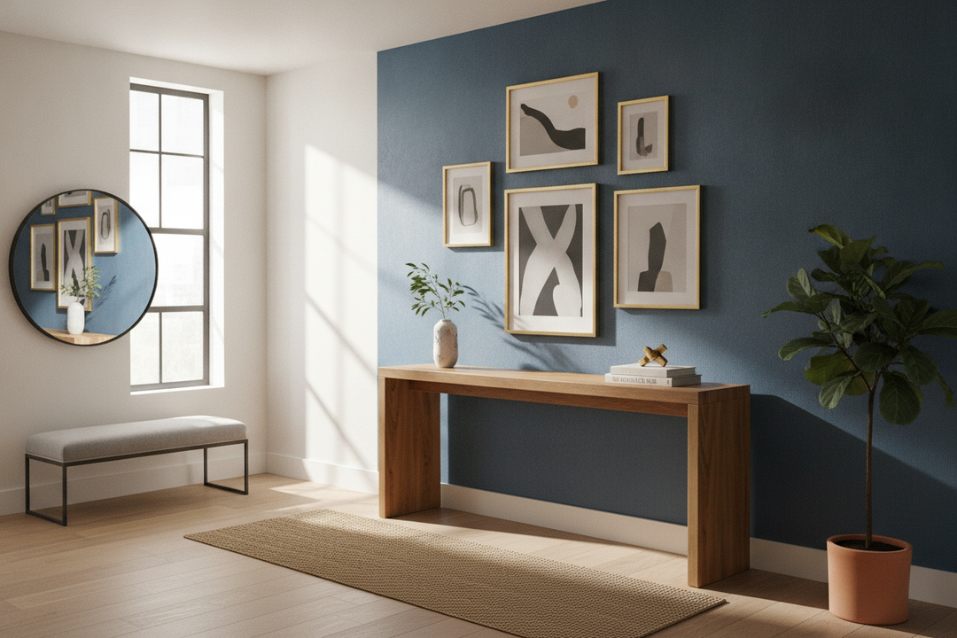 Why an Accent Long Table Finally Fixed My Awkward Hallway